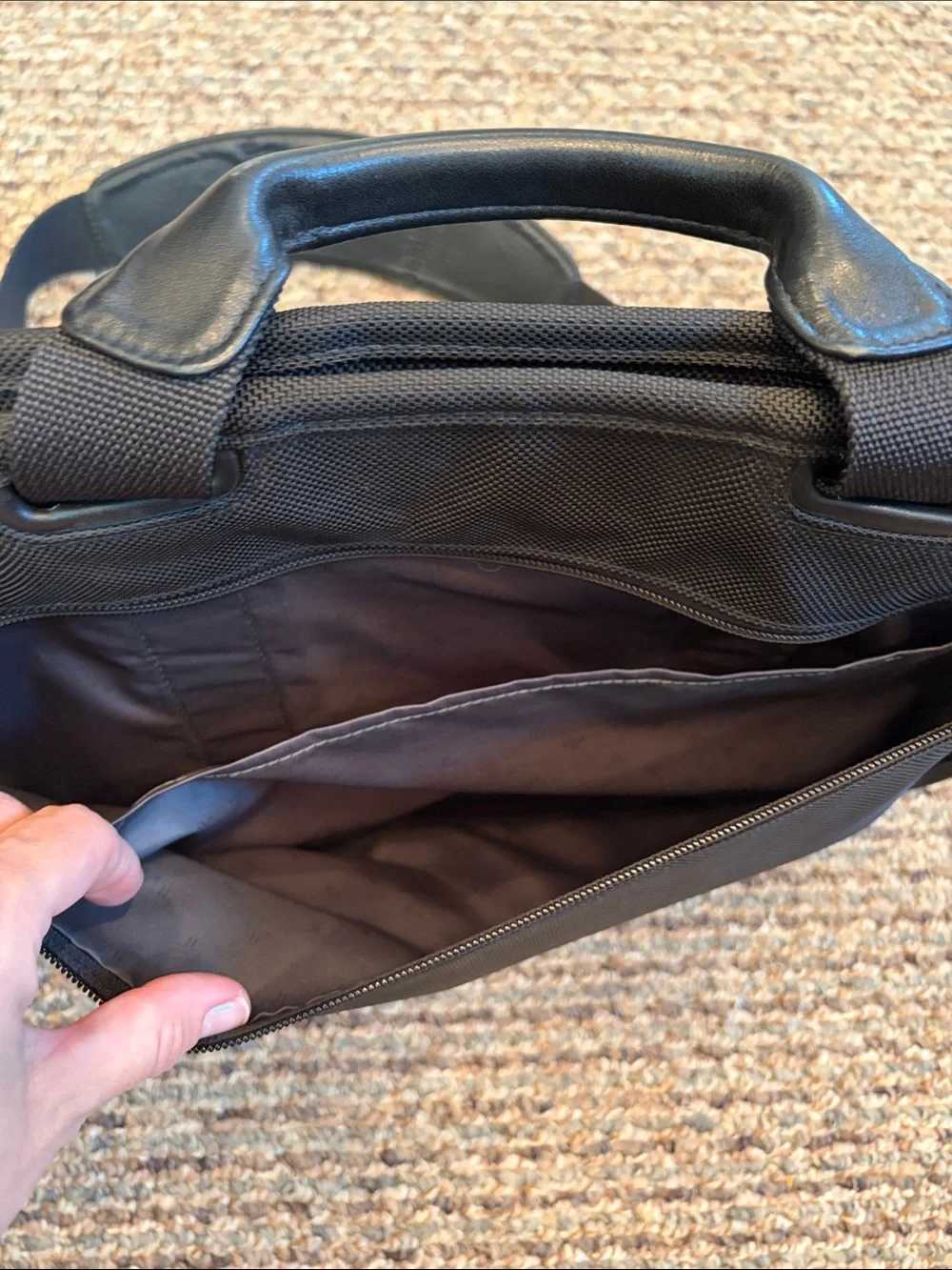 Tumi Nylon Ballistic Laptop Briefcase Shoulder Bag